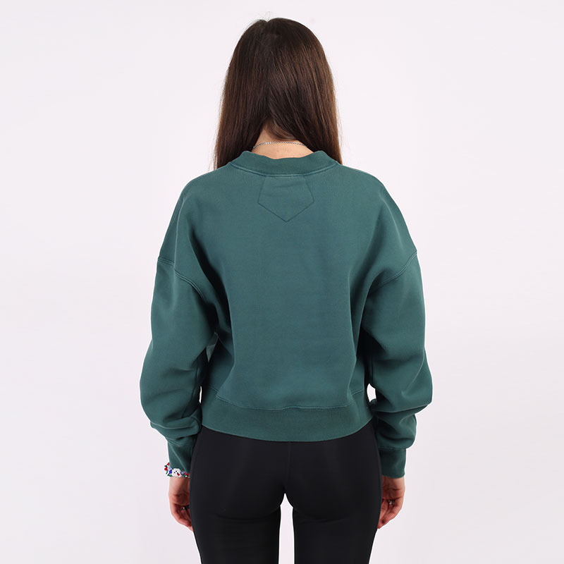 Женская толстовка Jordan Flight Fleece Crew (CV7783-370)  - цена, описание, фото 4